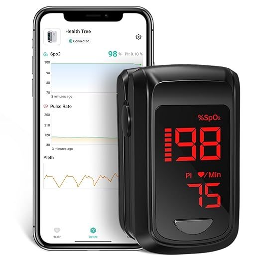 HOLFENRY Bluetooth fingertip pulse oximeter